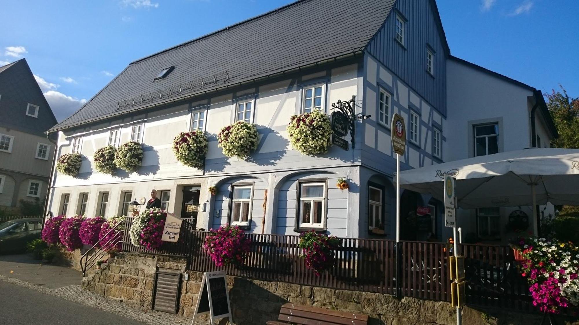 Gasthof Zur Hoffnung 汉特赫姆斯多夫 外观 照片